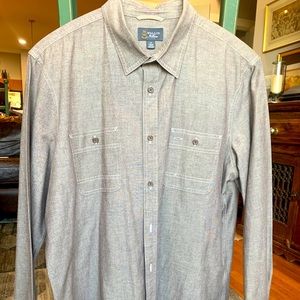 Walllin Brand long sleeve button down shirt.